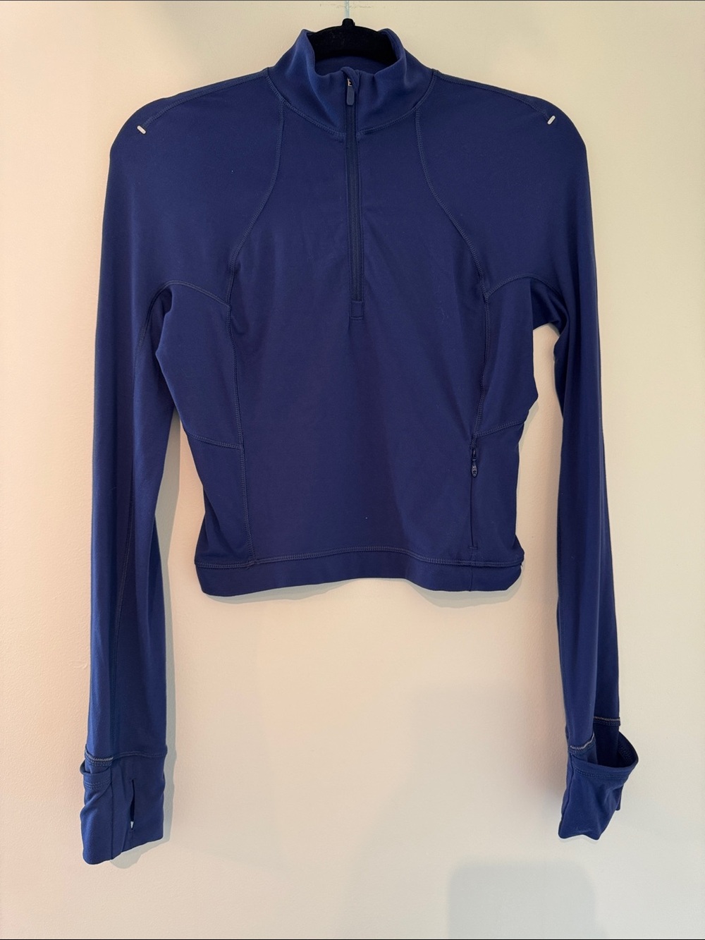 Lululemon Rulu Cropped Half zip